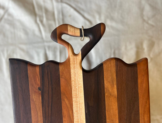 Maple Cherry Walnut Glue Up