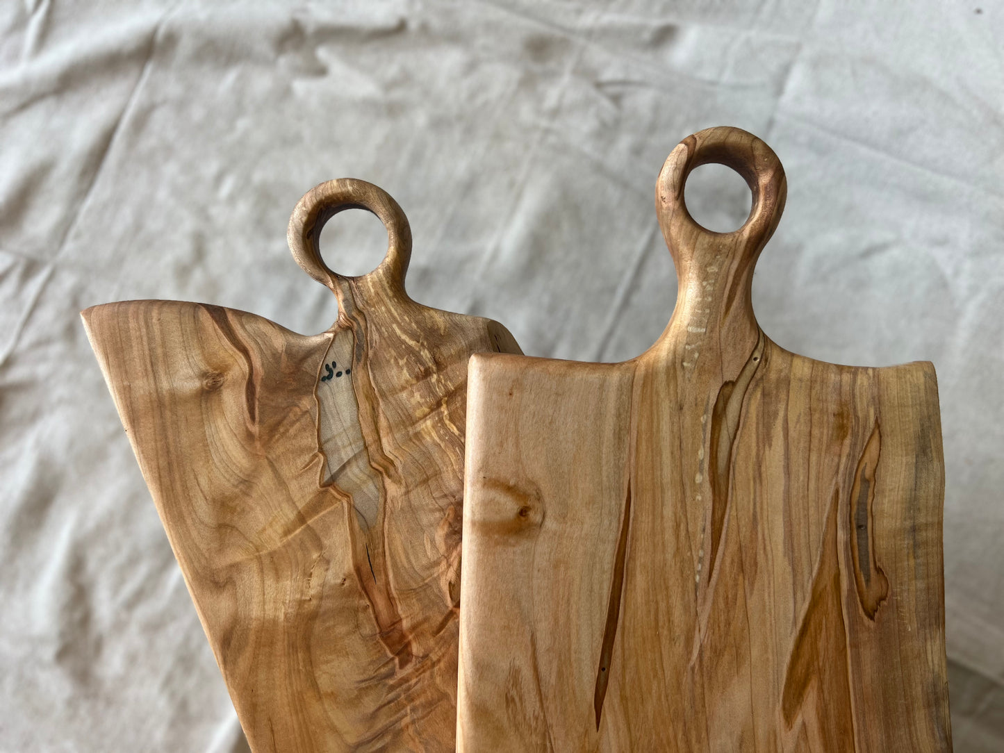 Ambrosia Maple Charcuterie Board w/ Green Epoxy