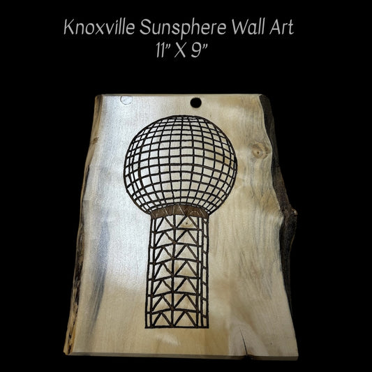 Knoxville Sunphere wood Art
