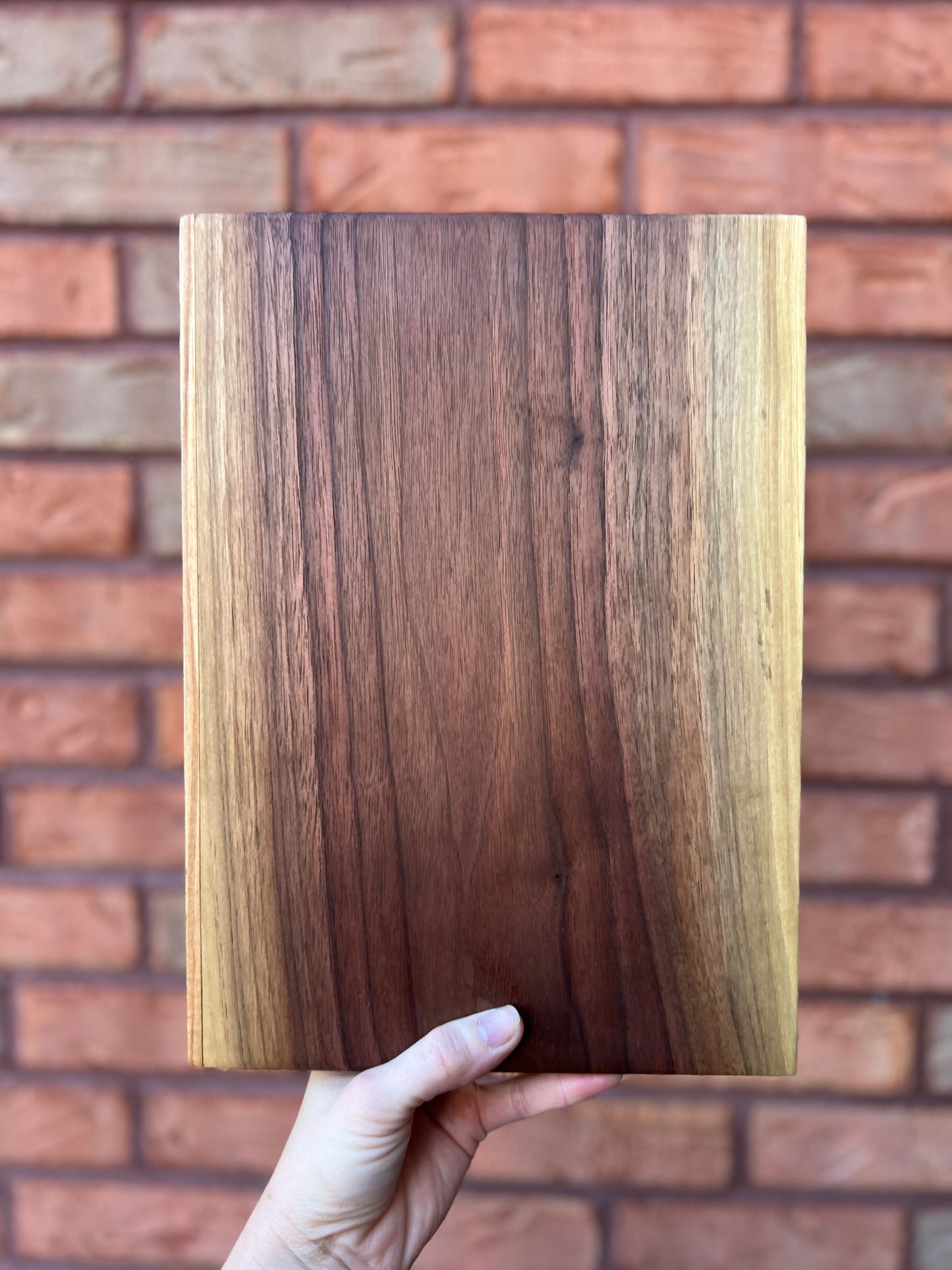 Walnut Cookbook Cutting Board Set of 3