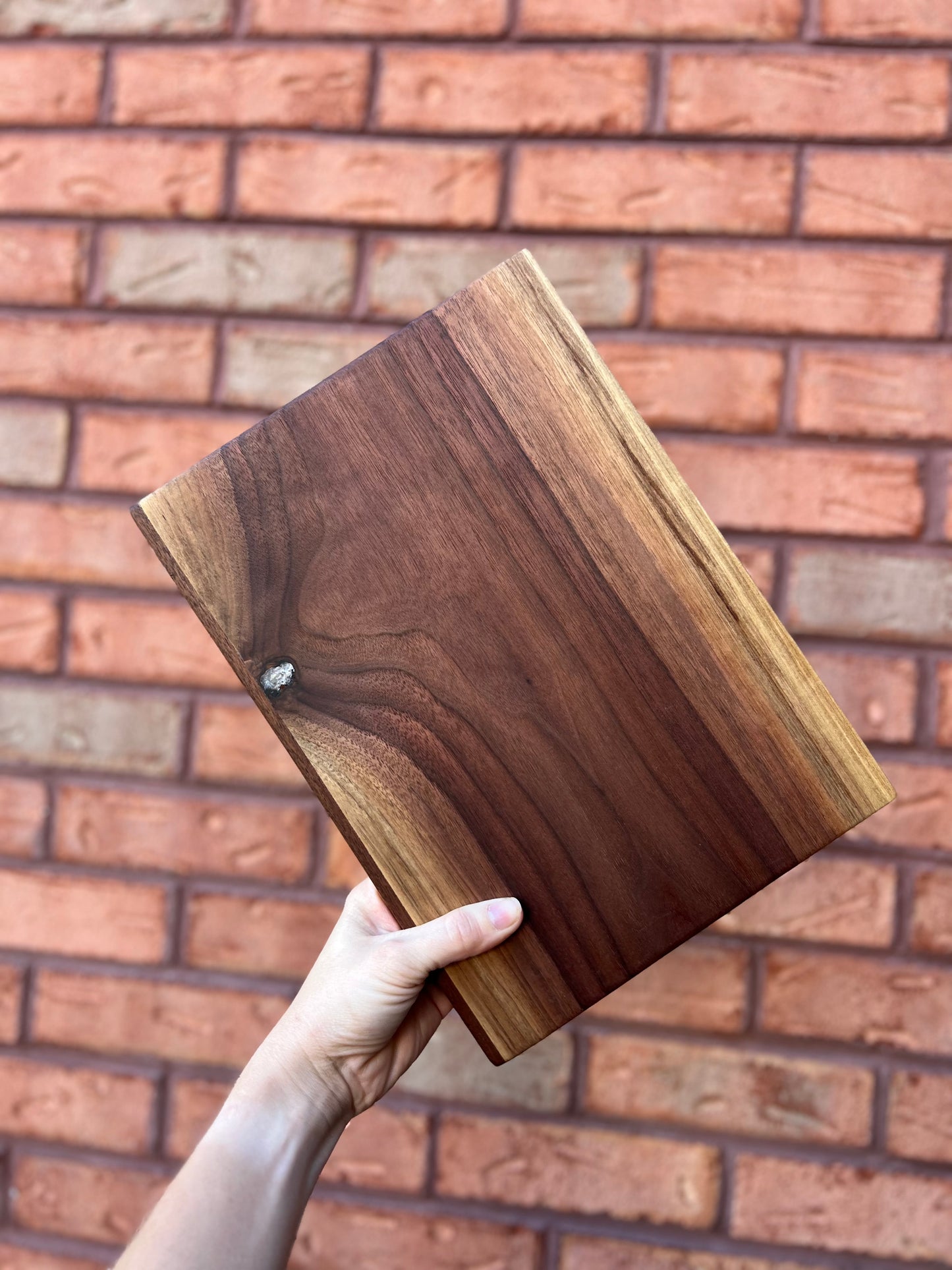 Walnut Cookbook Cutting Board Set of 3