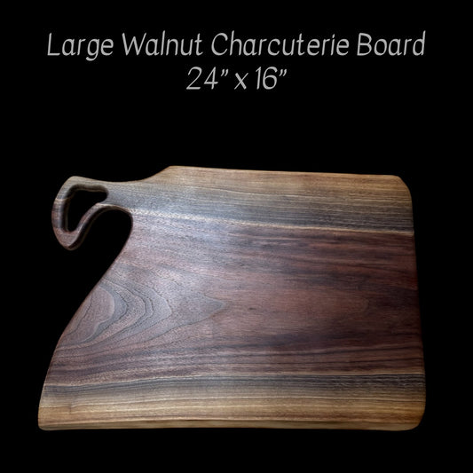 Entertainer's Dream Walnut Charcuterie Board
