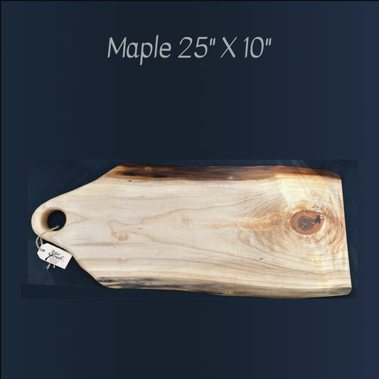 Maple Charcutier Board with Knot